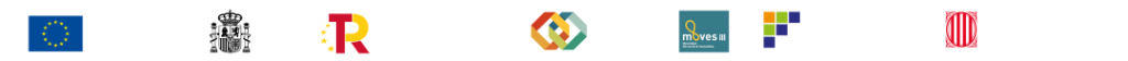 Logos institucionales: Unión Europea, Gobierno de España, MOVES III